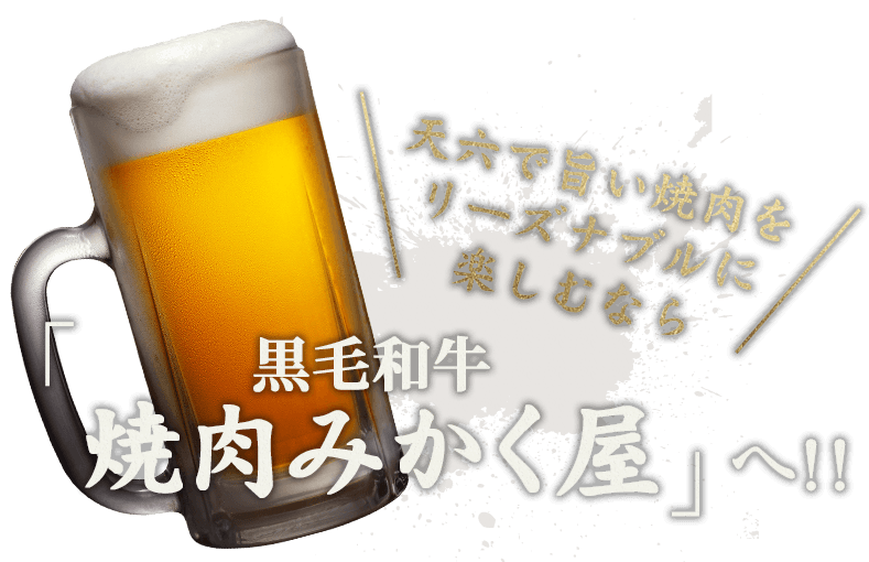 天六で旨い焼肉をリーズナブルに楽しむなら「黒毛和牛 焼肉みかく屋」へ！！